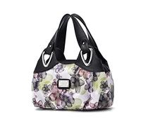 NICOLE & DORIS Borse da Donna Moda Borse a Tracolla da Donna Borse in PU Pelle Firmate Borsa Multifunzionale Grande Borsa Donna Floreale