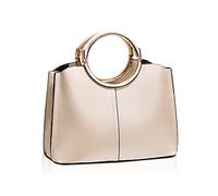NICOLE & DORIS Borse da Donna Moda Borse a Tracolla Leggero Casuale Pochette Donna Borsa Crossbody Elegante Borsa con Manico Superiore Piccole Borse Tote in Pelle Bianco