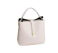 NICOLE & DORIS Borse da Donna Tracolla Borsetta Mano Donna Borse Due Spallacci Tote Progettista Crossbody Spalla Borse Elegante Pelle Bianco Sporco