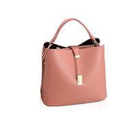 NICOLE & DORIS Borse da Donna Tracolla Borsetta Mano Donna Borse Due Spallacci Tote Progettista Crossbody Spalla Borse Elegante Pelle Rosa