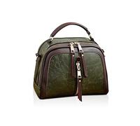 NICOLE & DORIS Borse Donna a Tracolla Piccole Borse a Mano PU Pelle Borsa a Spalla Moda Borsetta Pochette Crossbody Messenger Bag per Viaggio Casual Città Verde