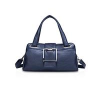 NICOLE & DORIS Borse donna Borsa a mano per donna borse moda borse a tracolla Donne Retro borsa PU pelle Blu scuro