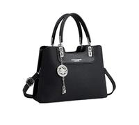 NICOLE & DORIS Borse Donna Borse a Mano Multitasche Borsa Spalla Piccola Borsa Tracolla Pochette Elegante Pelle PU Borsetta per Lavoro Shopping Viaggi Nero