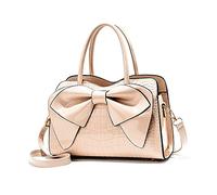 NICOLE & DORIS Borse Donna Tracolla Borse a Mano e a Spalla Borsetta di Design Borsa Ragazza Borse in Pelle Borsa con Manico Superiore Borsa Delle Signore Carina Cachi