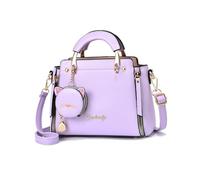 NICOLE & DORIS Borse Donna Tracolla Piccola Borsa Crossbody Borse a Spalla di Pelle PU Versatile Borse Messenger Pochette Donna Con Portafoglio Viola