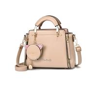 NICOLE & DORIS Borse Donna Tracolla Piccola Borsa Crossbody Borse a Spalla di Pelle PU Versatile Borse Messenger Pochette Donna Con Portafoglio Cachi