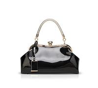 NICOLE & DORIS Donna Borse Borsa a Spalla Borse a catena trapuntata per donna borse a tracolla di lusso in pelle PU bianca