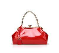 NICOLE & DORIS Donna Borse Borsa a Spalla Borse a catena trapuntata per donna borse a tracolla di lusso in pelle PU Nero