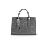NICOLE&DORIS Donne Messenger Bag Borsa a Tracolla Borsetta Crossbody Coccodrillo PU Grigio