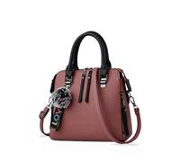 NICOLE&DORIS Donne Moda Borse Borse di tela Classico Le signore Corpo trasversale Borsa a tracolla Messenger Bag Pelle Grande capacità Rosa