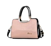 NICOLE & DORIS Moda Borse a Tracolla da Donna Elegante Borsa Donna Spalla Borse a Mano Con Tracolla Staccabile Rosa