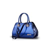 NICOLE&DORIS Mode Donna Piccolo Borse a Mano Borse a Spalla Borse a Tracolla Commuter Messaggero PU Blu