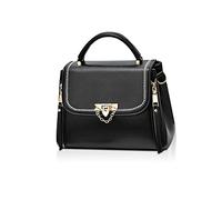 NICOLE & DORIS Nuova Borse a Mano da Donna Piccola Borsa a Tracolla Elegante Borse da Donna Borsa con Manico Superiore Firmate Borse in PU Pelle Borsa Crossbody Nero