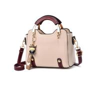 NICOLE & DORIS Piccole Borse Donna a Tracolla Borsa con Manico Borse a Mano e a Spalla Pelle PU Borse Ragazza Carino Borsetta Crossbody Pochette Cachi