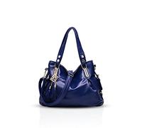 Nicole&Doris Signore di sacchetto delle Donne Borsa Tracolla Classico del Messaggero di Moda Sapphire