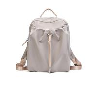 NICOLE & DORIS Zaino da Donna alla Moda Borse a Zainetto Leggero Zaino pc 13 Pollici Borsa Scuola Casual Daypack Zaini per Viaggio Lavoro Shopping Grigio