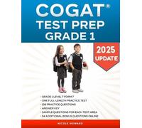 Nicole Howard Albert Floyd Steven Beck Cogat(r) Test Prep Grade 1 (Tascabile)