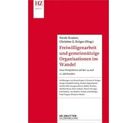 Nicole Kramer Freiwilligenarbeit Und Gemeinnützige Organisationen Im (Tascabile)