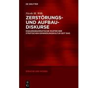 Nicole M. Wilk Zerstörungs- und Aufbaudiskurse (Copertina rigida)