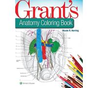 Nicole R. Herring Grant's Anatomy Coloring Book (Tascabile)