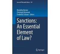 Nicoletta Bersier Sanctions: An Essential Element of Law? (Copertina rigida)