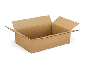 NICOLETTI 25 Pezzi SCATOLA CARTONE MONO ONDA NEUTRA 40x30x10 cm