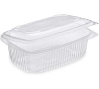 Nicoletti 50 Vaschette Contenitori Riutilizzabili e Lavabili in lavastoviglie Uso Cibo caldo o freddo e MICROONDE (congelamento a -20 gradi) (800cc)