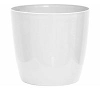 Nicoli 1015B Origine Decor iniezione stampaggio Verve Vaso, Bianco, 15 cm