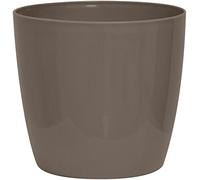 Nicoli 1018T Origine Decor iniezione stampaggio Verve Vaso, Tortora, 18 cm