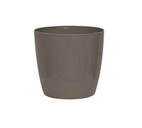 Nicoli 1025T Origine Decor iniezione stampaggio Verve Vaso, Tortora, 25 cm