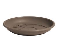 Nicoli 4328T Origin Essential - Piattino per stampaggio a iniezione, 28 cm, Colore: Tortora