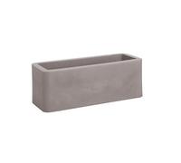 Nicoli Fioriera da davanzale Calypso 50x20 H18 Grigio Cenere