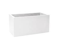 Nicoli R6180B Evolution Modus - Fioriera con modus opaco, 80 cm, colore: bianco