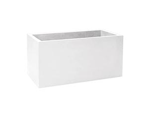 Nicoli R6180B Evolution Modus - Fioriera con modus opaco, 80 cm, colore: bianco