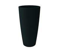 NICOLI VASO ALTO STYLE CM 36X70H INTERNO ESTERNO, SOTTOVASO ESTRAIBILE (cm 38x85, Antracite)