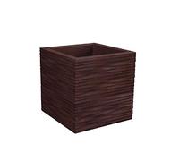 Nicoli Vaso Elegance Quadro 40X40 H40 CORTEN