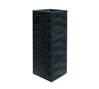 NICOLI Vaso quadrato alto DIVO ELEGANCE 29,5X29,5 H75 GRIGIO ANTRACITE
