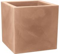 Nicoli Vaso Quadrato Modus Quadro 40x40 H40 Avana