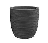 Nicoli Vaso tondo Rhea Elegance Ø30 H30 Grigio antracite