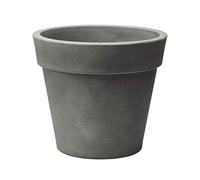 Nicoli Vaso Tondo Zeus Matt Ø30 H26 Grigio Cenere