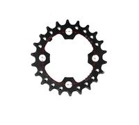 NICOLIE 64/104 Bcd Mtb Corona 3 * 9S 22T 32T 44T Bicicletta Tripla Corona Resistente Mountain Bike Chainwheel - 22T