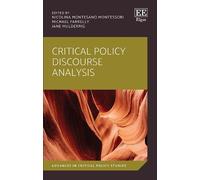 Nicolina Montesano Montesso Critical Policy Discourse Analys (Copertina rigida)