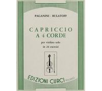 NICOLO' PAGANINI - CAPRICCIO A 4 CORDE - ED. CURCI - VIOLINO