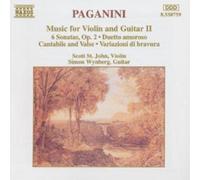 Nicolo Paganini Music for Violin & Guitar 2 (CD) Album
