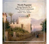 Nicolo Paganini Nicoló Paganini: String Quartet No. 3 (CD) Album