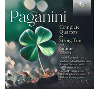 Nicolo Paganini Paganini: Complete Quartets for String Trio and Guitar - Vo (CD)