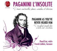 Nicolo Paganini Paganini L'insolite (CD) Album