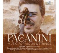 Nicolo Paganini Paganini: Music for Violin & Strings (CD) Album