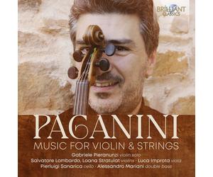 Nicolo Paganini Paganini: Music for Violin & Strings (CD) Album