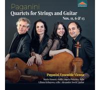 Nicolo Paganini Paganini: Quartets for Strings and Guitar, Nos. 11, 6 & 13 (CD)